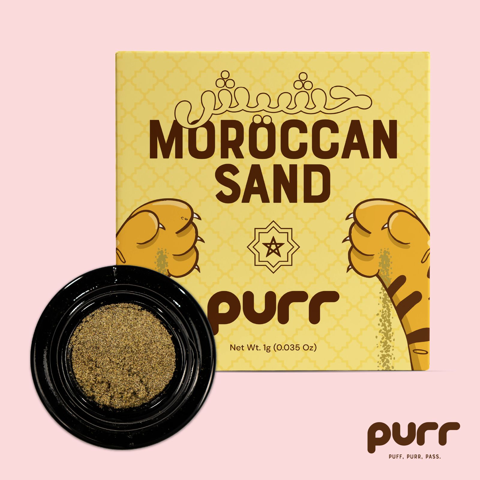 Moroccan sand kief